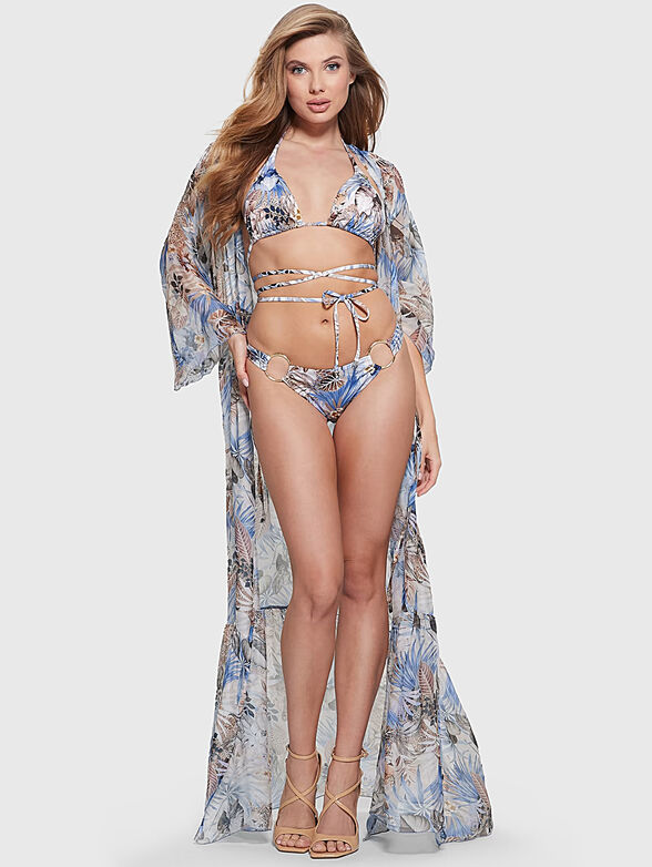 Floral print swimsuit bottom - 4