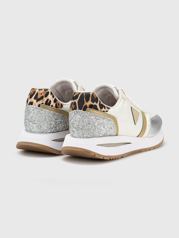 EAGAR2 sneakers with animal print detail - 3