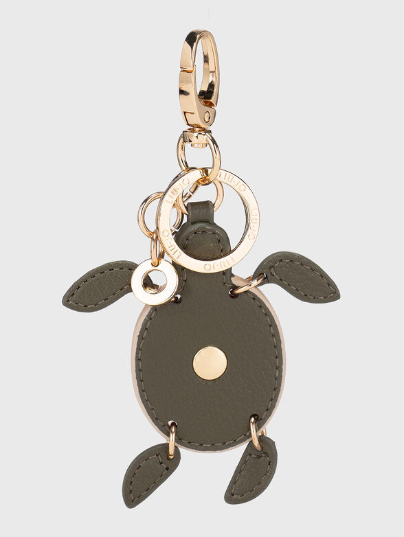 Keychain with gold details and logo - 2