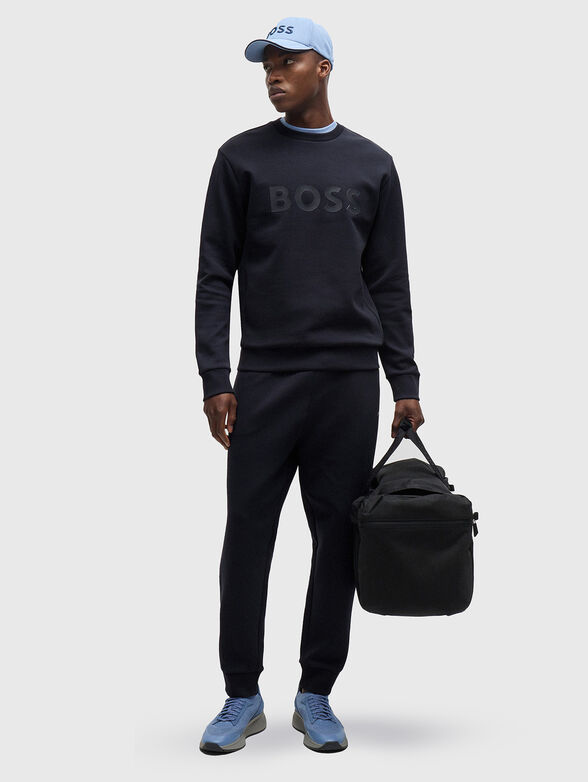 SALBO black sweatshirt with logo - 2