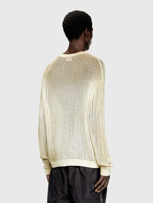 K-SKUAT knitted sweater with oval neckline - 3