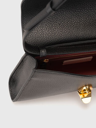 Leather bag with logo - 5