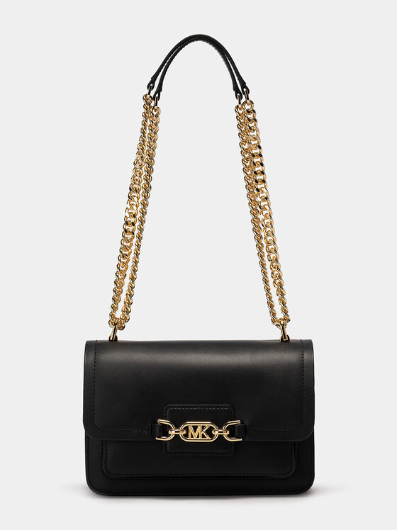 Crossbody bag with gold logo detail - 1