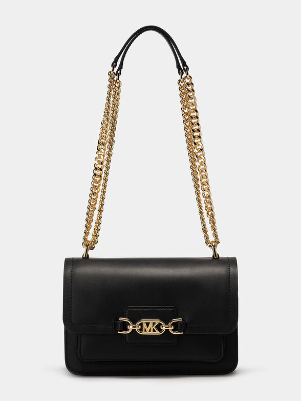 Crossbody bag with gold logo detail - 1