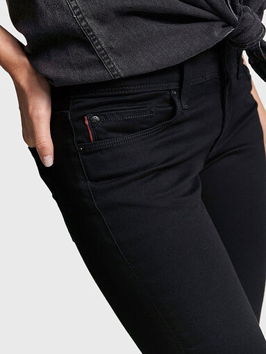 COLETTE Black skinny jeans - 4