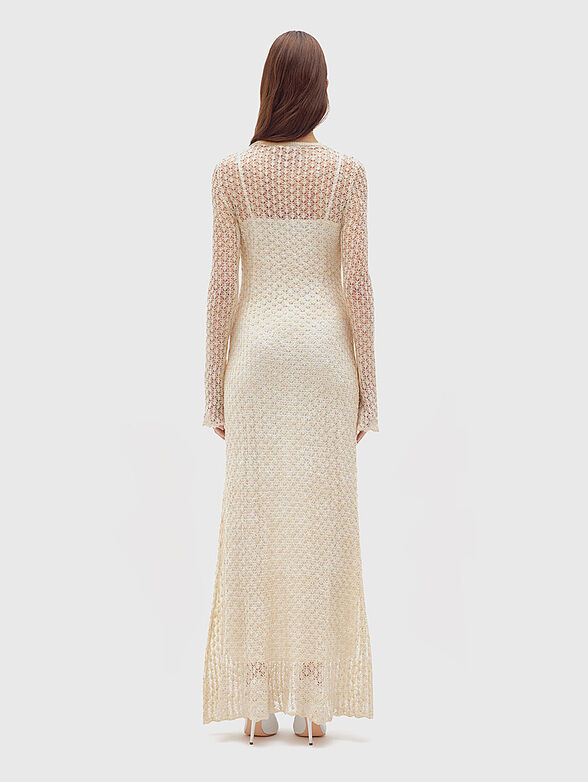 Crochet knit maxi dress - 2