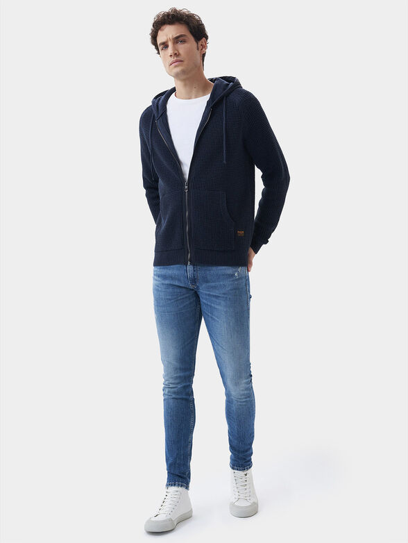 Slim blue jeans - 5