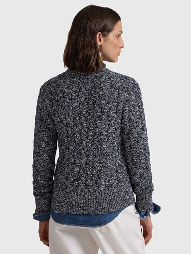 Cotton cardigan with buttons - 3