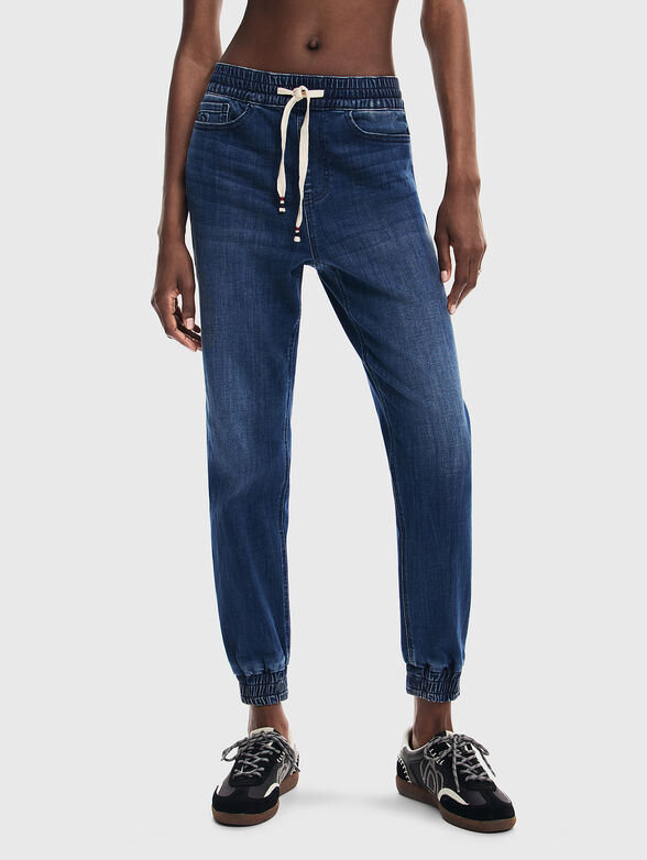 ABIGAIL jeans with elastic waist  - 1