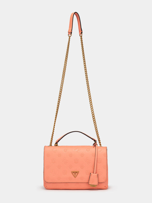 HELAINA crossbody bag in coral color - 2