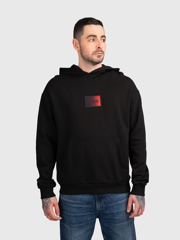 Sweatshirt with hood and logo detail - 1