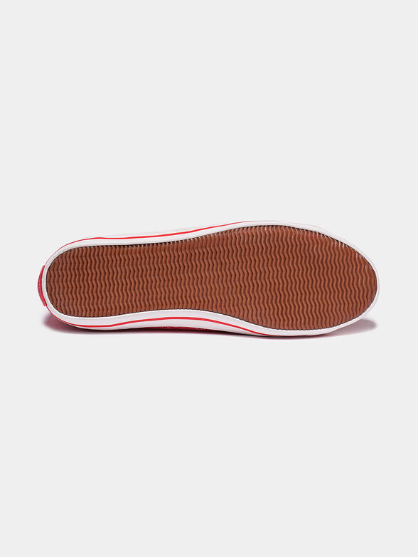 GERY Red sneakers with floral motifs - 5