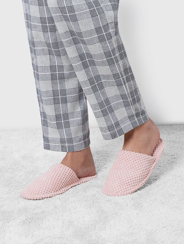 SO PINK grey slippers - 2