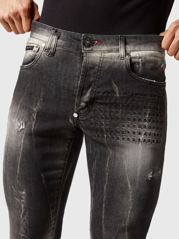 SKULL & BONES straight jeans - 3