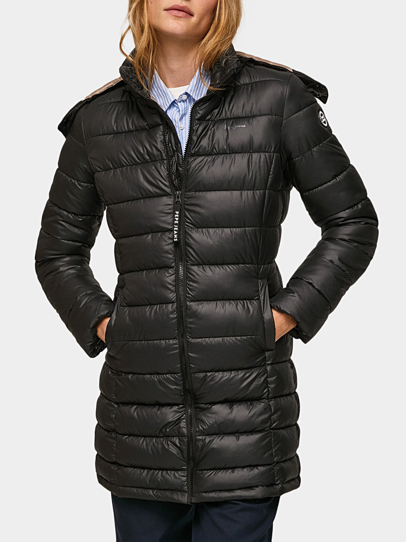 AGNES padded jacket brand Pepe Jeans — Globalbrandsstore.com/en
