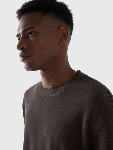 Structured t-shirt - 5