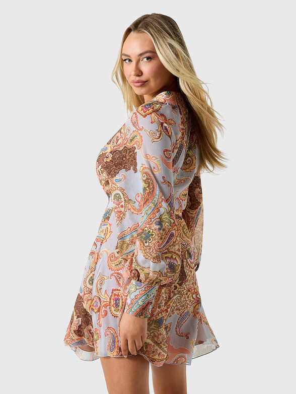 Dress with paisley motifs  - 3