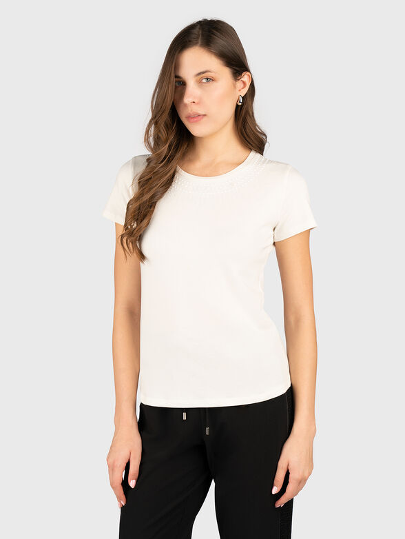 Black T-shirt with logo - 1