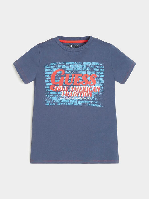 T-shirt with logo print