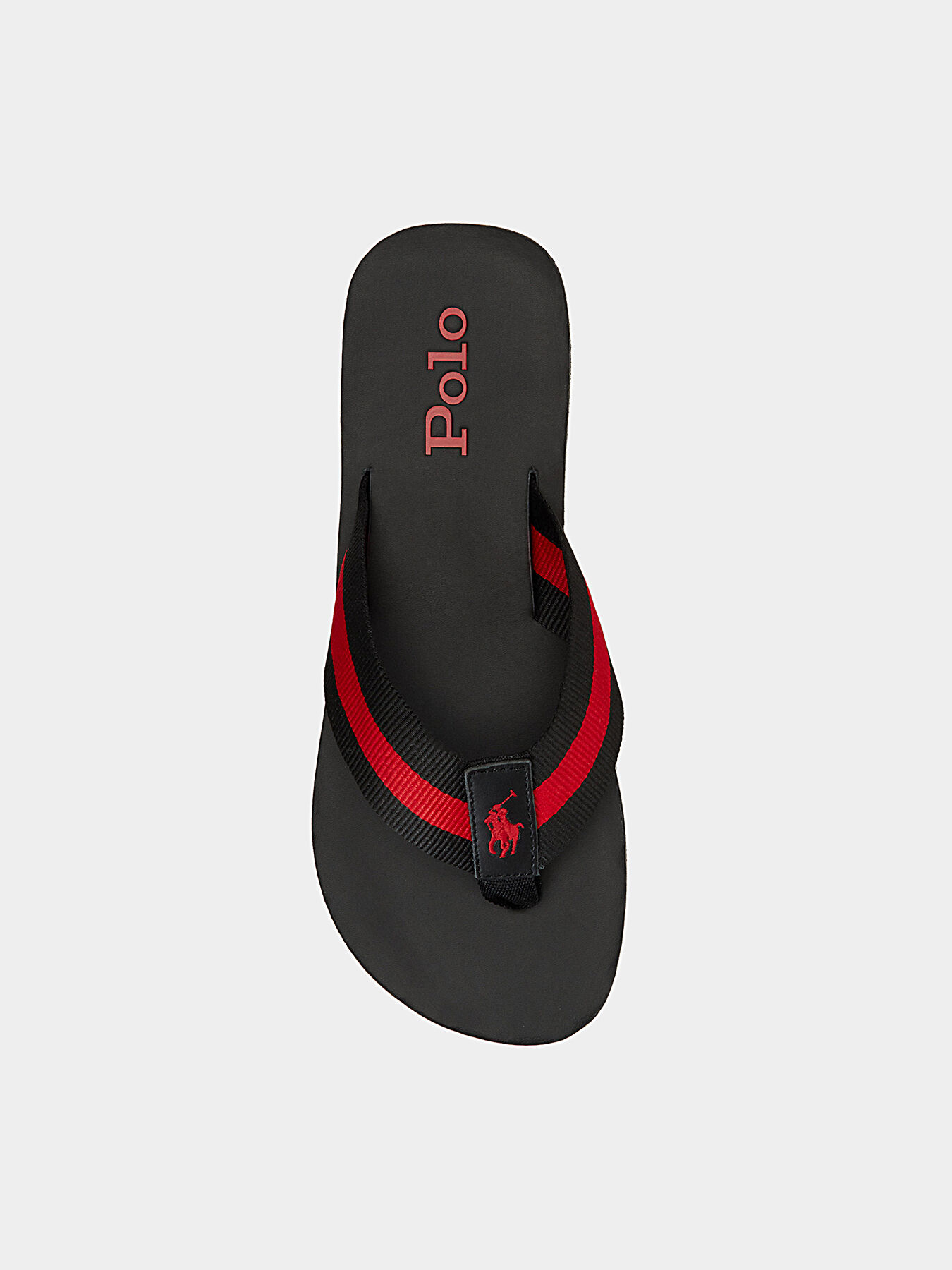 VINTAGE BOLT black flip-flops brand POLO RALPH LAUREN