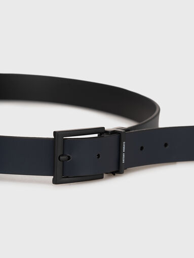 Reversible leather belt - 4
