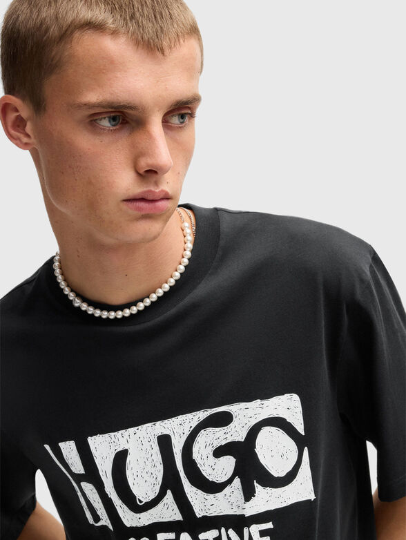 NUGOCREA T-shirt with logo print - 4