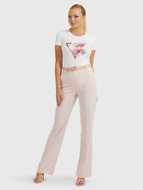 FLOWER T-shirt with print - 2