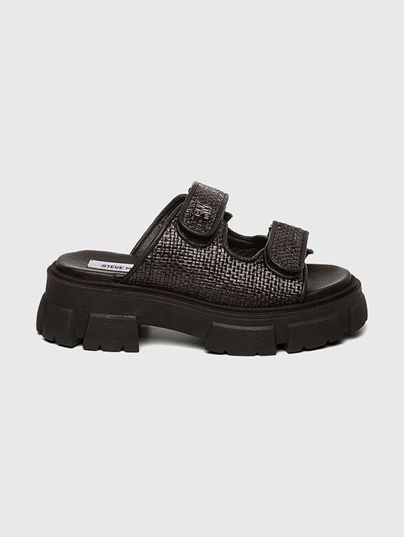 ARUBY black slides with logo - 1