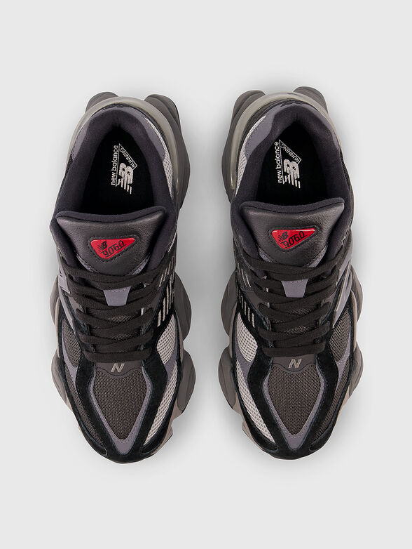 9060 black sports shoes - 6