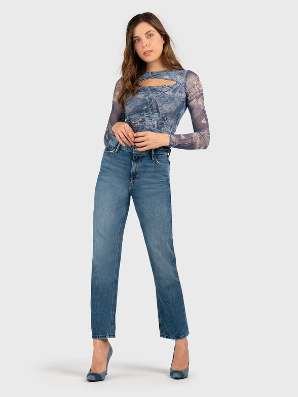 BRIENNA blouse with cut-out detail  - 2