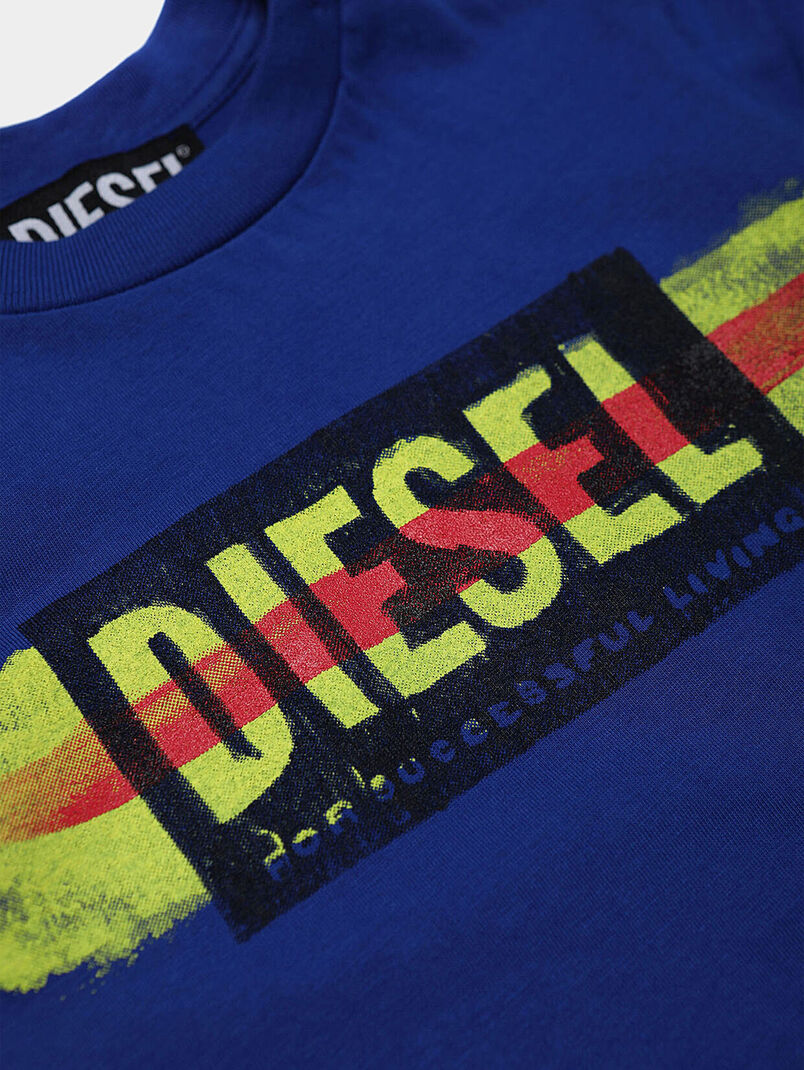 Blue TARYB T-shirt with logo - 3