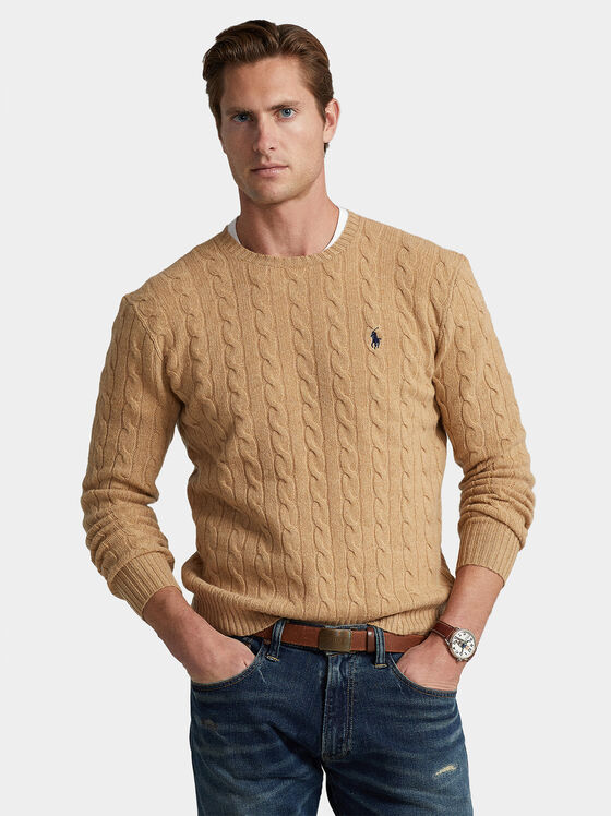 Sweater from wool blend - 1