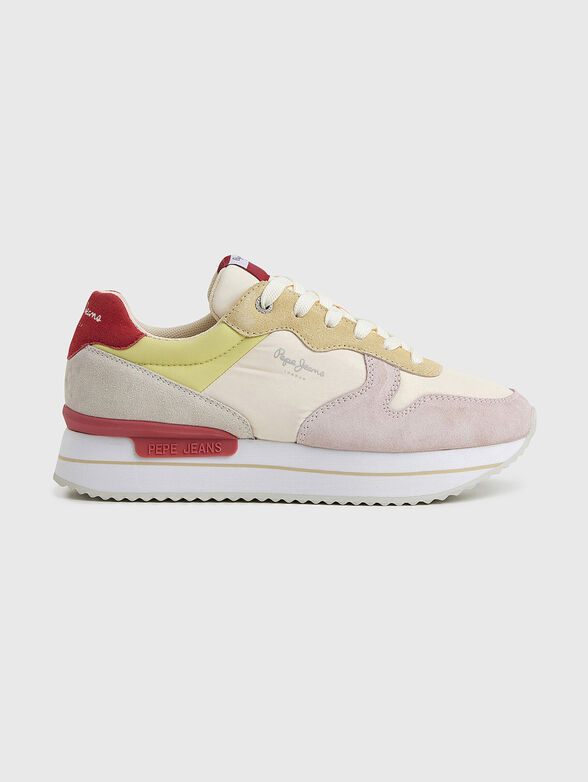 RUSPER SWEET sports shoes with suede inserts - 1