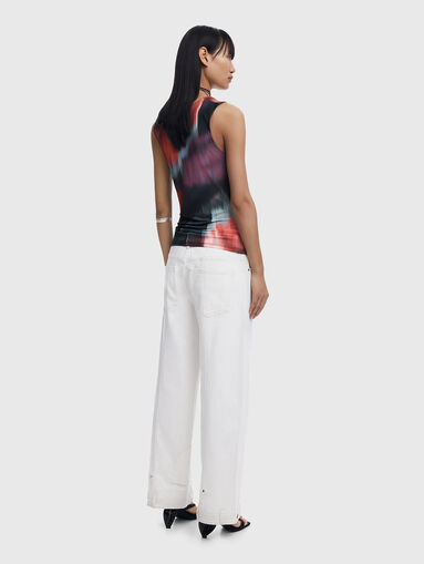 Top with abstract print - 3