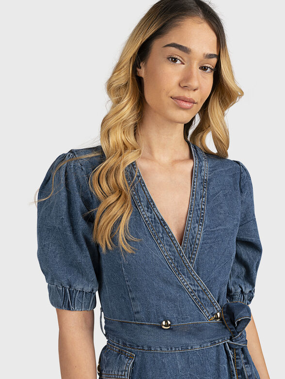 Long denim dress - 3