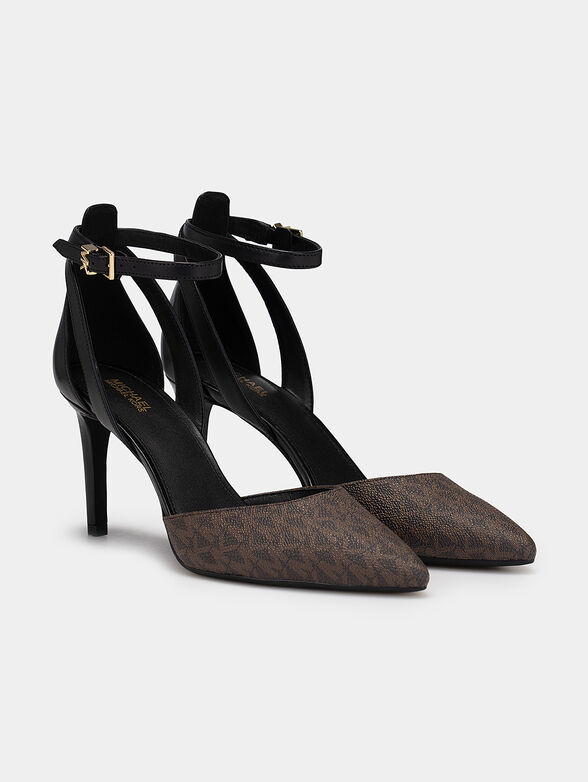 MIRABEL heeled shoes with monogram logo print - 2