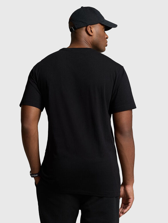 Cotton T-shirt with logo - 3