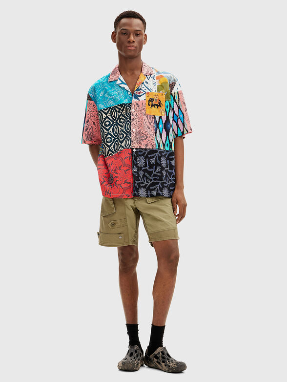 Multicoloured cotton shirt - 2