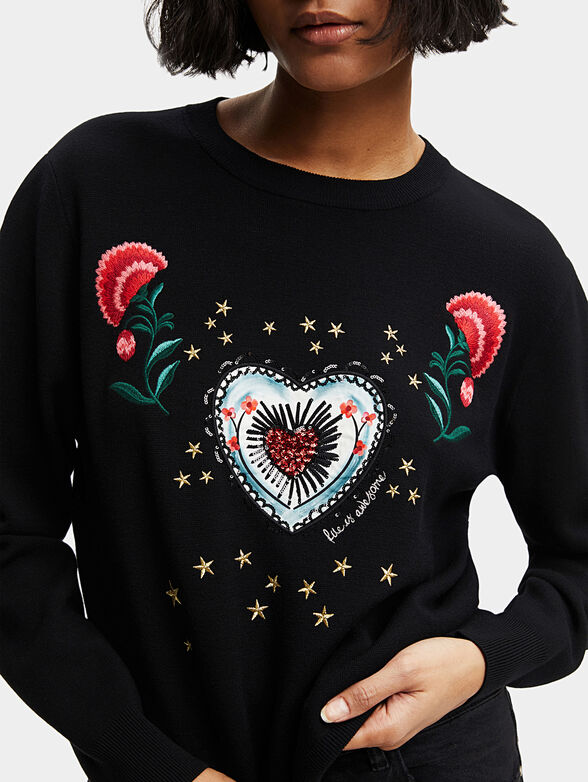 ALMA sweater with embroidery - 4