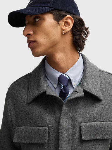 Wool blend jacket - 5