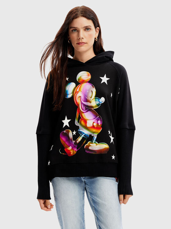 Памучен суитшърт MICKEY  - 1