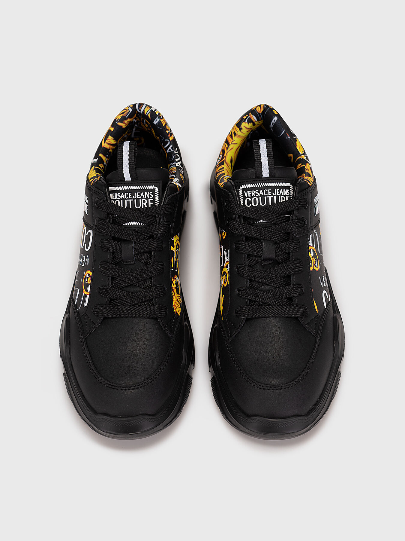 VERSACE｜SNEAKERS (Logo Speedtrack Sneakers (78YA3SC2 ZS Logo Speedtrack Sneakers | VERSACE CA