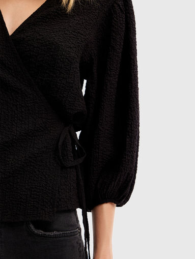 Puff sleeve dress - 5