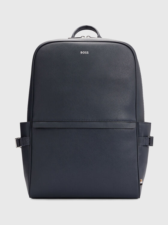 ZAIR black backpack with saffiano effect - 1