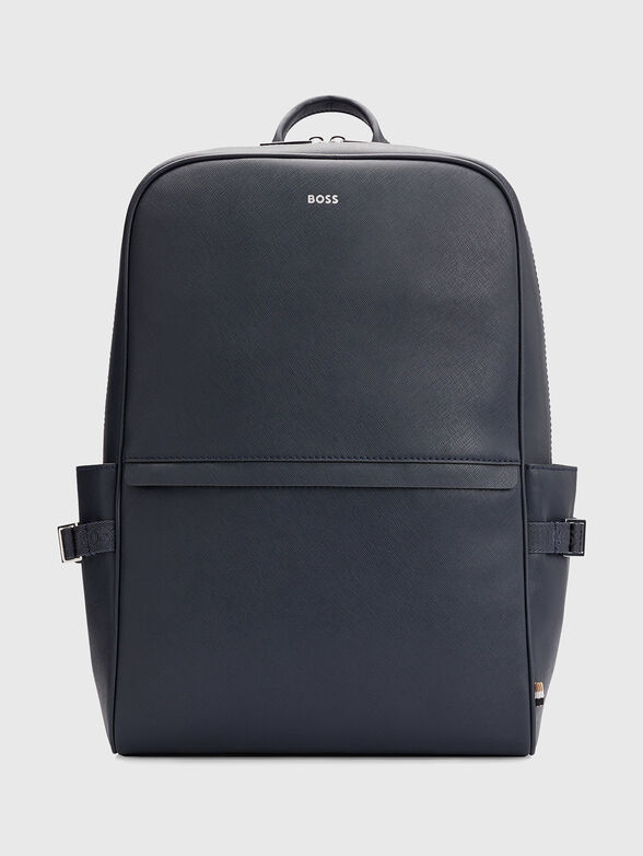 ZAIR black backpack with saffiano effect - 1