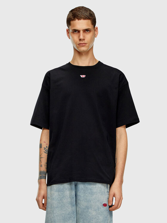 T-BOXT-D unisex T-shirt with logo embroidery - 1