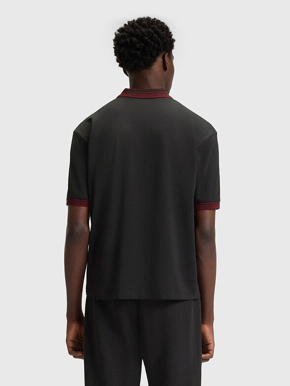 HUGO x RB dark brown polo shirt - 3