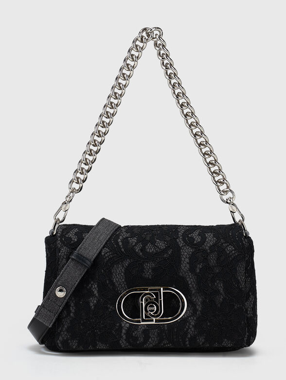 Crossbody bag with lace - 1