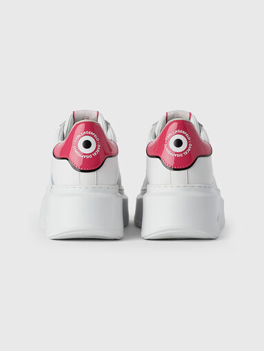 ANAKAPRI KLX leather sneakers with contrast details - 3