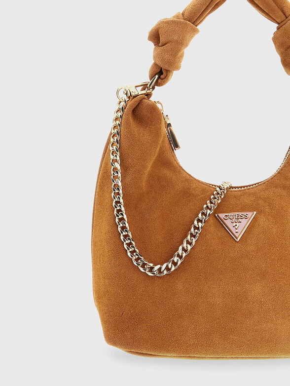 ISOTTA hobo bag with triangular logo - 3